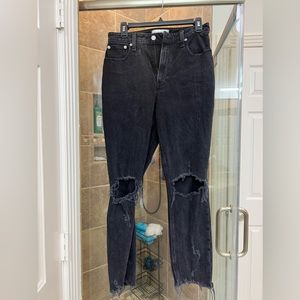 Abercrombie and fitch jeans, black